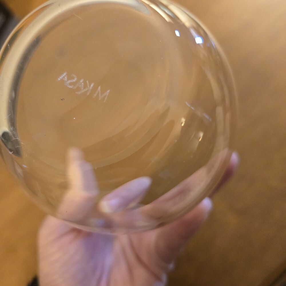 Mikasa Stemless Wine Glasses, Set Of 6, 5.5" 19.75 Oz, Crystal Julie Collection - Picture 5 of 6
